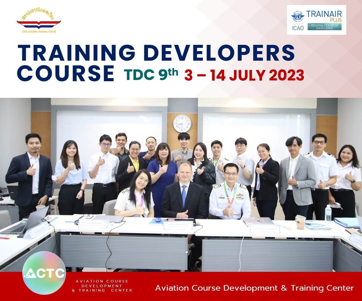 Tdc Course เธชเธเธ. เธเธฑเธเธเธฒเธฃเธเธถเธเธญเธเธฃเธกเธซเธฅเธฑเธเธชเธนเธเธฃ ICAO Training Developers Course (TDC) เธฃเธธเนเธ ...